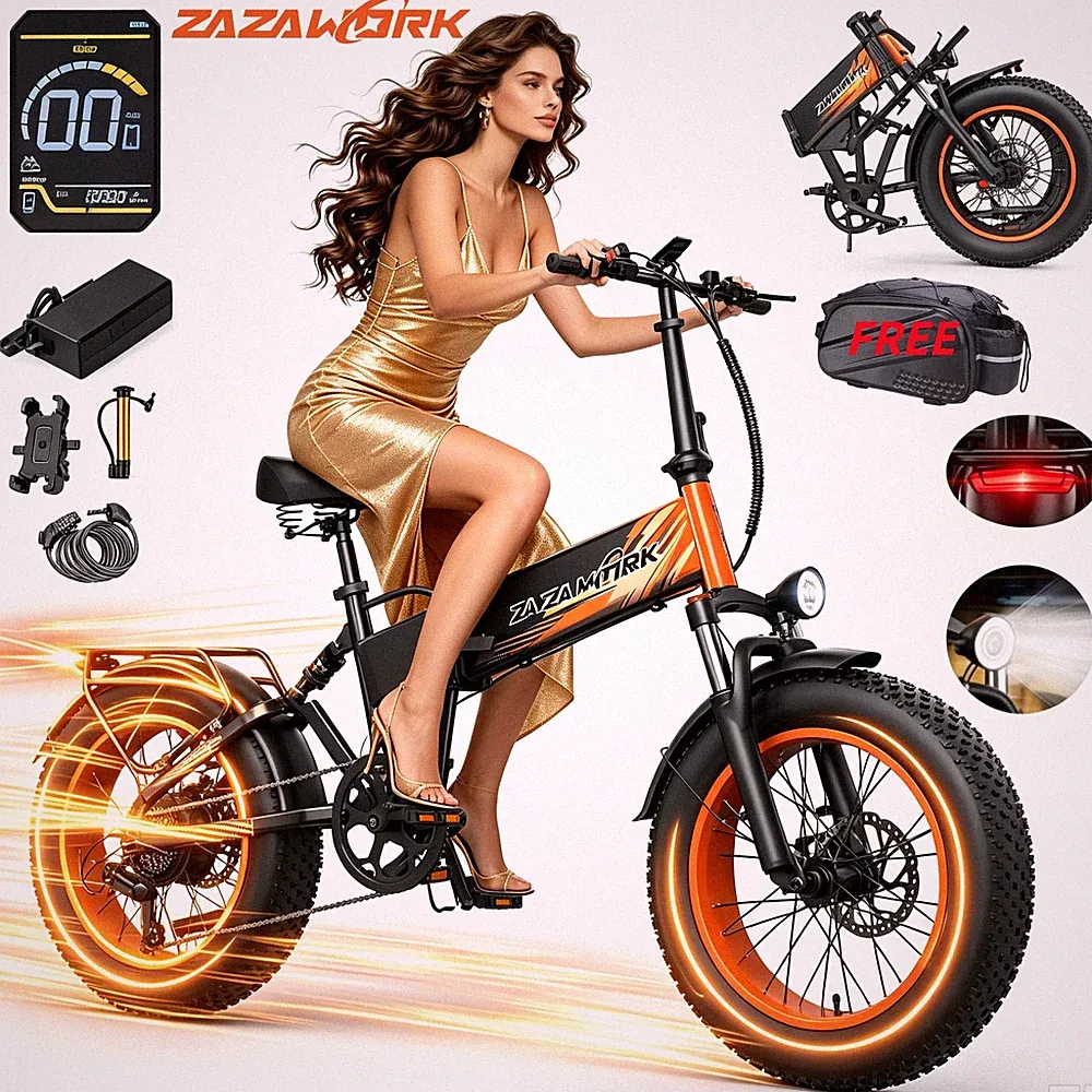 1000W 20 Zoll Klapprad Elektrofahrrad 960Wh Offroad Mountain E-bike 45km/h E-MTB