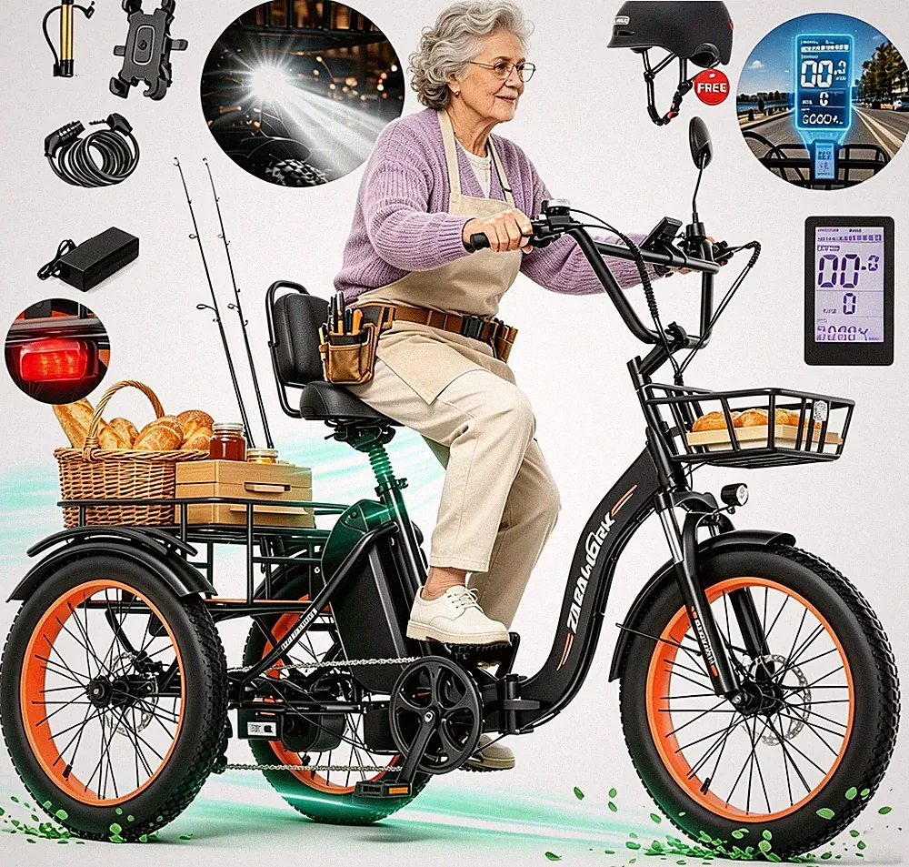 30 Gänge Lastenrad