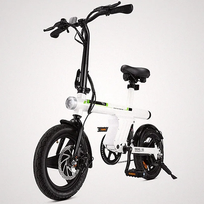 14 Zoll Elektrofahrrad 25km/h E-Bike 36V E-City Bike Leichtbau & Klappbar 45KM