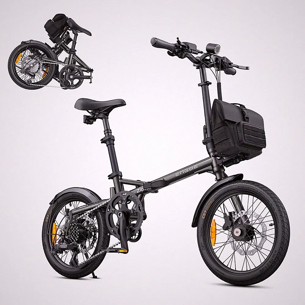 16 Zoll Elektrofahrrad Klapprad E-Bike 250W Faltrad Pedelec 36V 10Ah City Bike