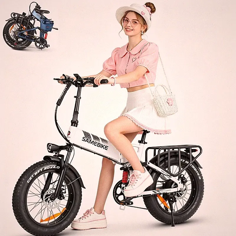 20*4" Folding Off-Road bike 250W Electric Mountain Bike 48V/15Ah Shimano 7-Gänge