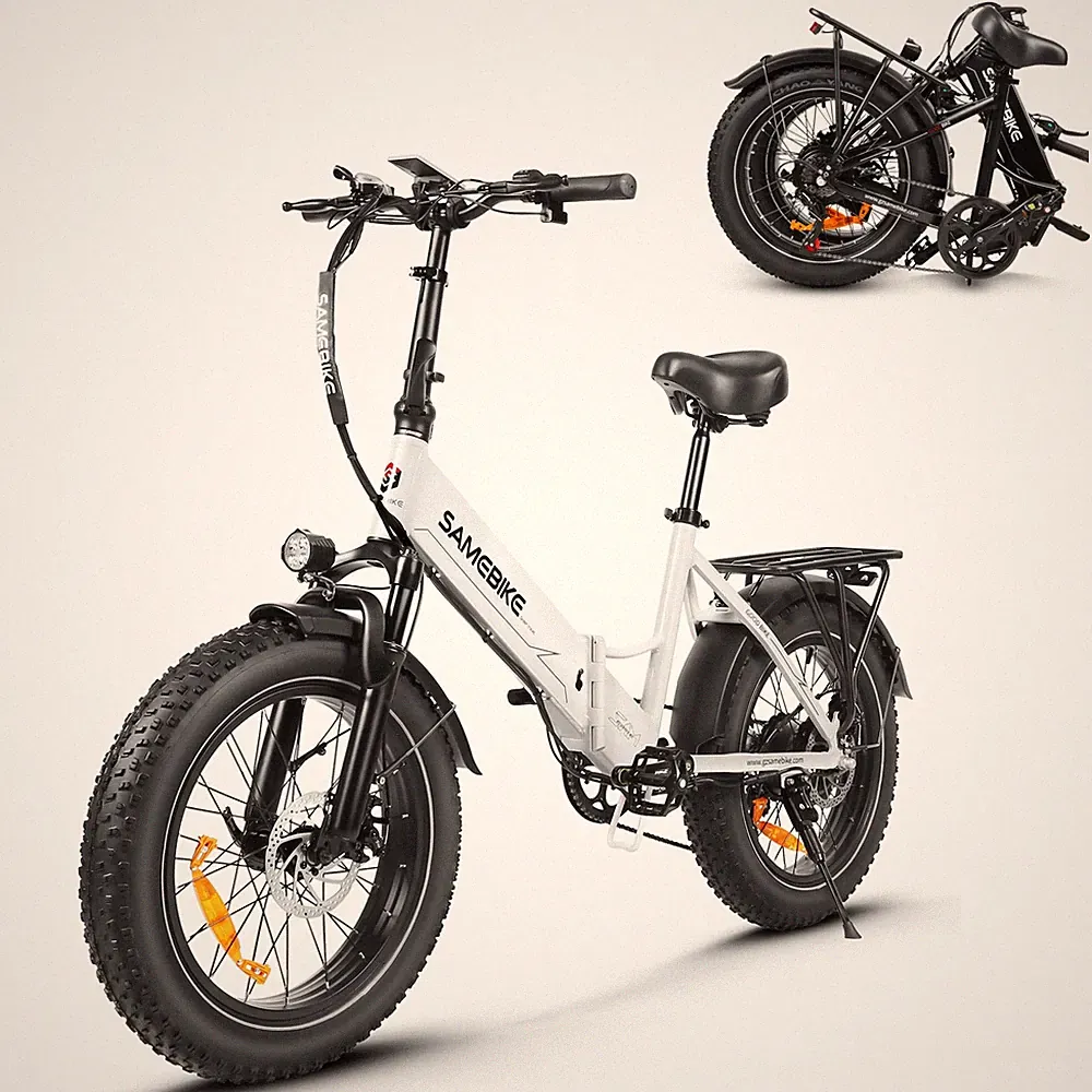 20'' City E-Bike Klapprad 750W 48V 13AH Elektrofahrrad 25 mph Shimano 7-Gänge