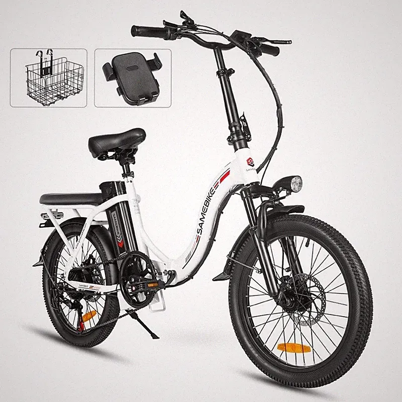 20"Elektrofahrrad E-Bike 12Ah Klapprad City E-Bike 350W Pedelec Cityräder 7Gänge