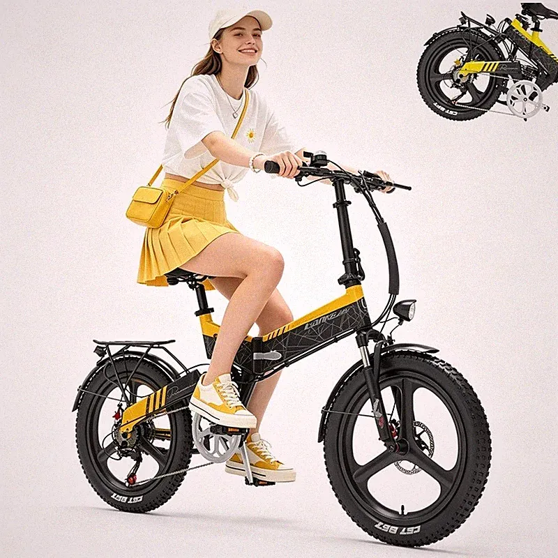 20'' Elektrofahrrad E-Bike 500W Klapprad MTB E-Bike 48V pedelec Shimano 7-Gänge