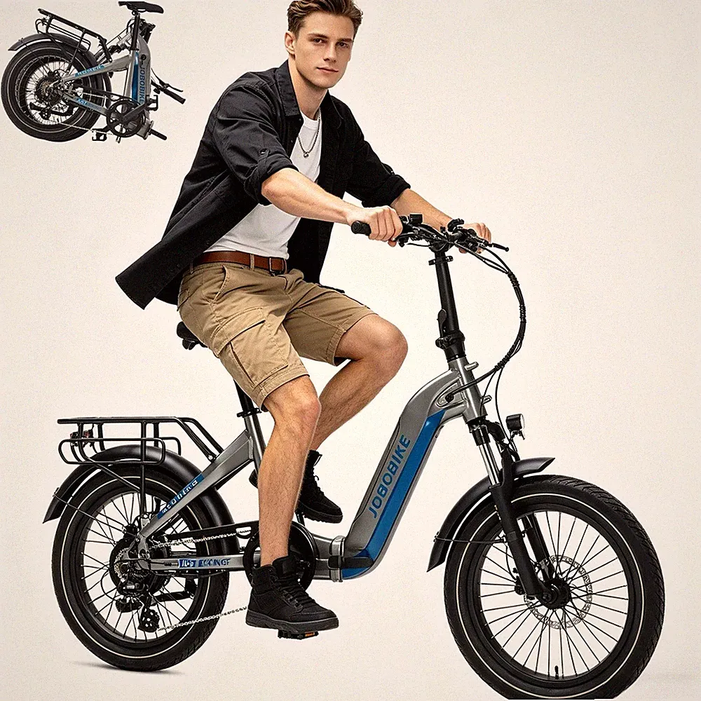 20'' ELEKTROFAHRRAD KLAPPRAD 15AH 250W CITY E-BIKE 150KM FATBIKE PEDELEC 7-GÄNG