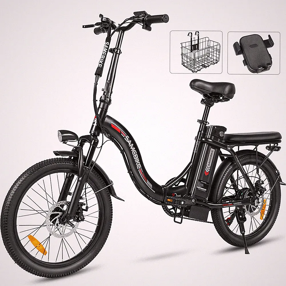 20" Elektrofahrrad Klapprad E-Bike 250 W Damen Herren Pendler Pedelec City Bike