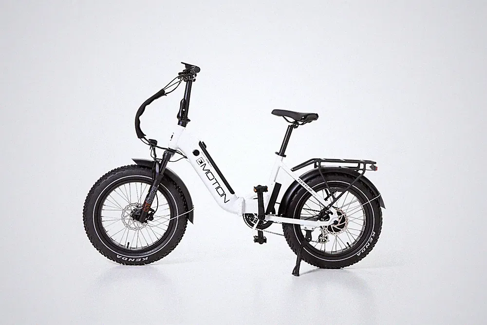 20 FAT Faltrad FLEX FLAP weiß 48V Aluminium E-Bike Emotion