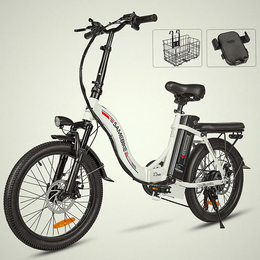 20" Klapp-Elektrofahrrad 250W 36V13A Akku 45-90km Reichweite City E-Bike Pendler