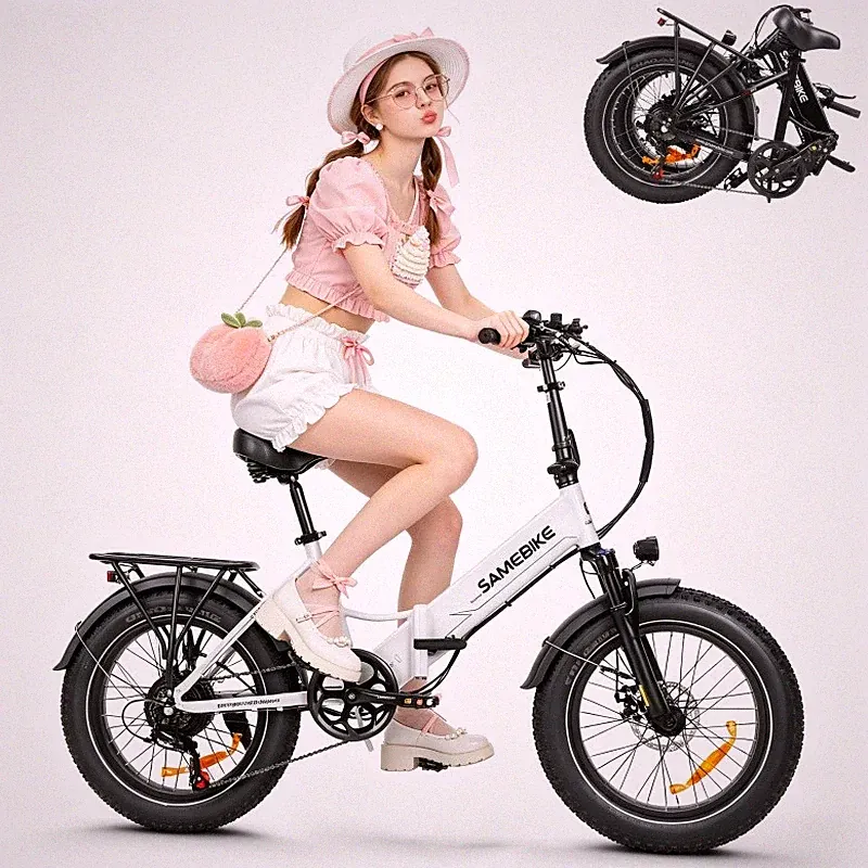 20''Klapprad eBike 750W Pedelec Elektrofahrrad 48V Electric Bike Shimano 7-Gänge