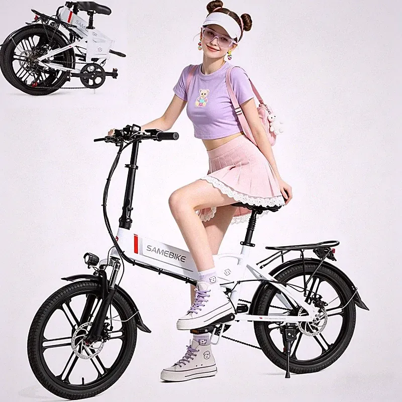 20" Klapprad Faltbares City E-Bike 48V/10,4Ah Pedelec E-Bike 350W Elektrofahrrad