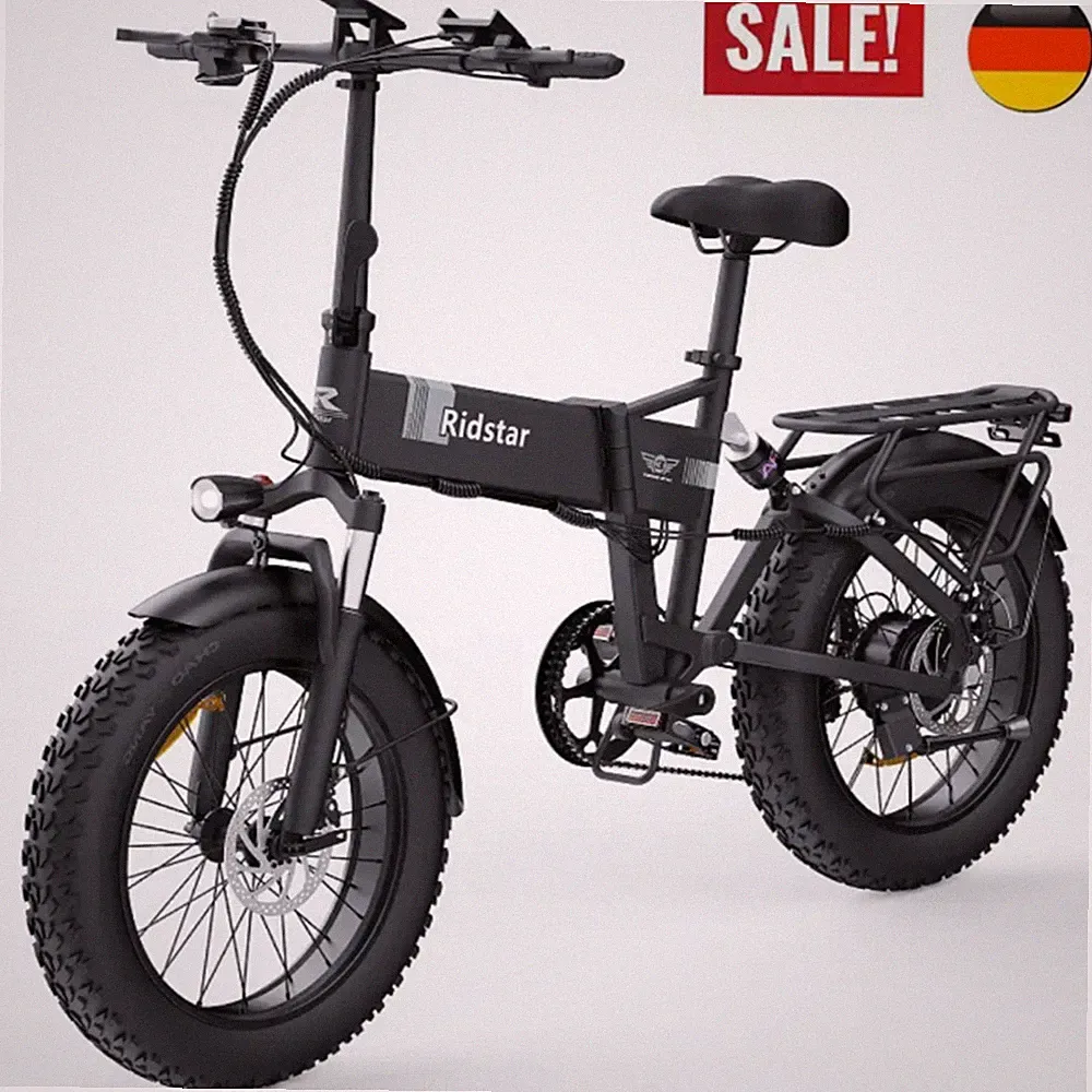 20 Zoll 1000W Mountainbik Elektrofahrrad 48V 15A MTB Klappbares Offroad-E-Bike