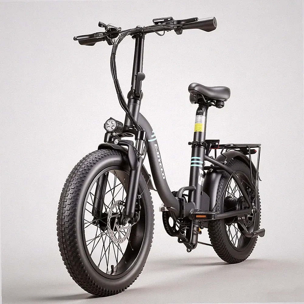 20 Zoll City E-Bike,EBYCCO S1 Klapprad Elektrofahrrad,250W 10.4AH Pedelec 25KM/H