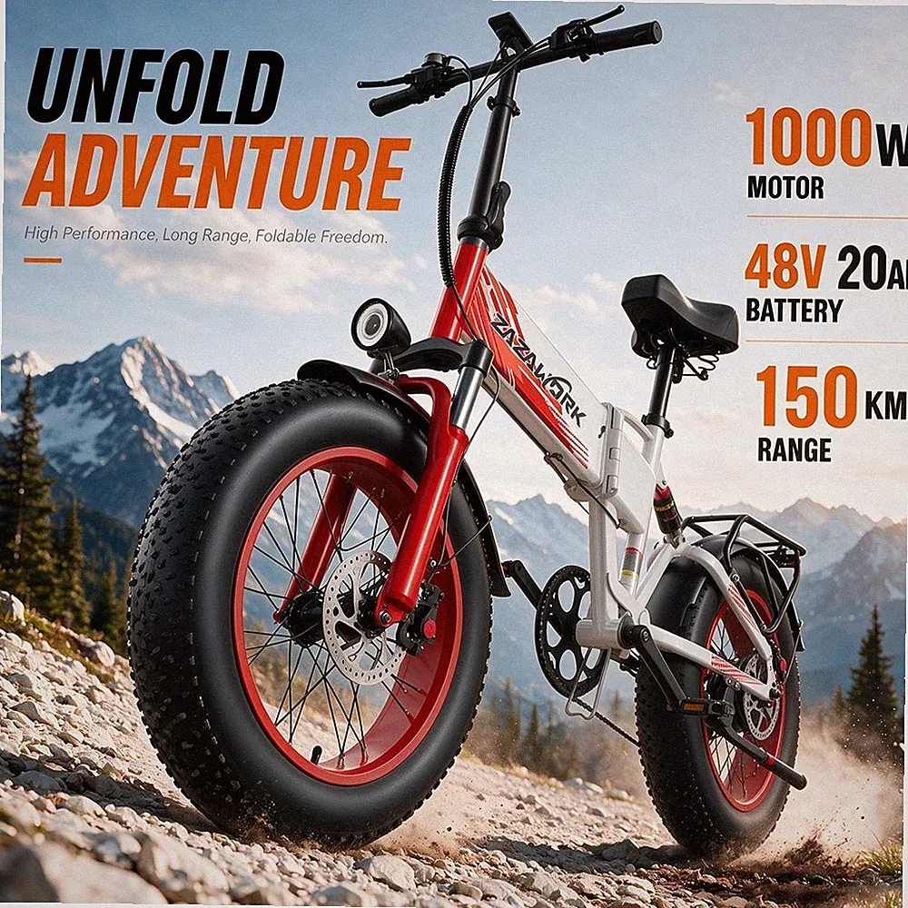 20 Zoll E-Bike Klapprad Herren Elektrofahrrad 48V 20Ah Pedelec Cityrad Bis 150km