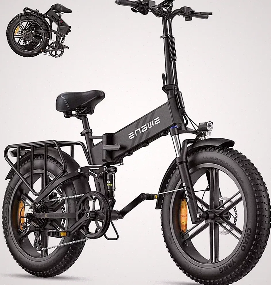 20 Zoll eBike ENGWE ENGINE Pro 2.0 1200W E Mountainbike 768Wh E-Fahrrad 110 km