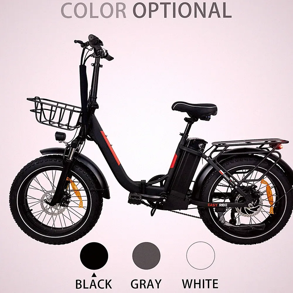 20 Zoll Elektrofahrrad 48V 13AH 500W E-Bike Klapprad E-City Bike 45KM BAOLUJIE