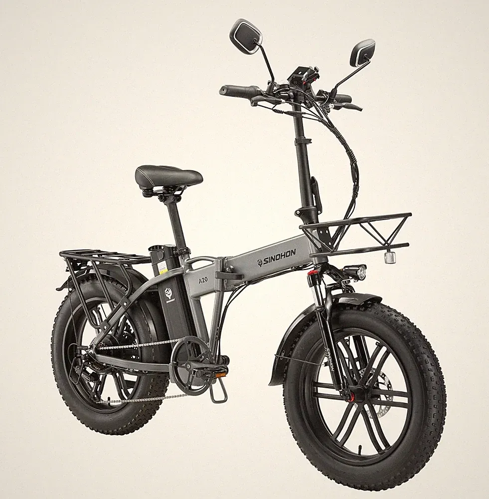 20 Zoll Elektrofahrrad 48V18Ah Fat Tire Mountainbike 1OOOVV Klapprad City E Bike
