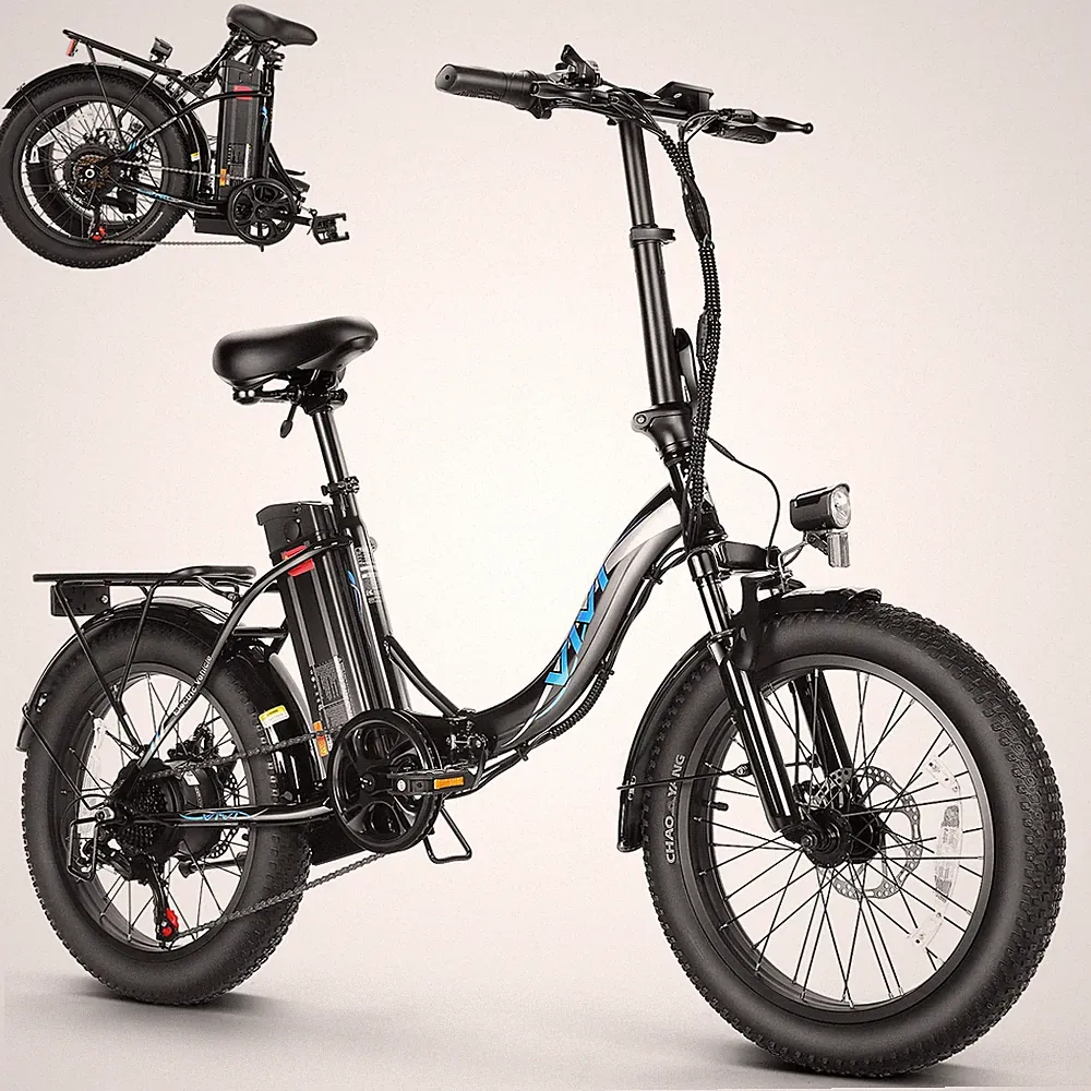 20 Zoll Elektrofahrrad Klapprad E-Bike 250W Bike Shimano Pedelec Fat City Bike