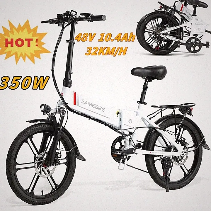 20 Zoll Elektrofahrrad Samebike 20LVXD30 350W 10.4AH Klappbar Fahrrad Ebike