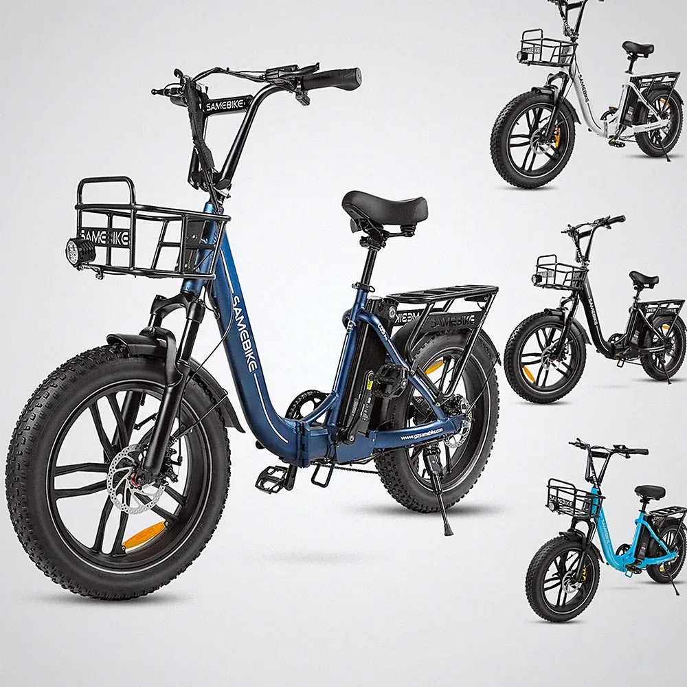 20 Zoll Elektrofahrrad Samebike C05PRO Klapprad 500W Damen E-City Bike Fat eBike