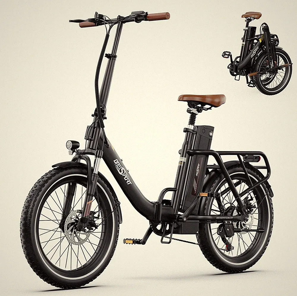 20 Zoll Klappbar E-bike ONESPORT OT16-2 48V städtisches E-Bike Reichweite 120km