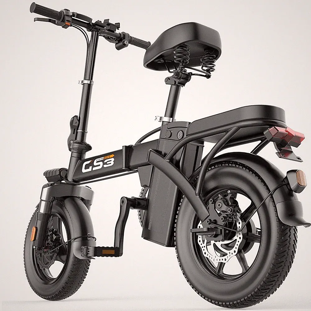 2026 14 Zoll 500W 48V 15AH City E-Bike Klapprad 30KM/H Pedelec Pendeln E-Fahrrad