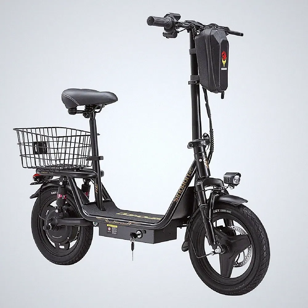 2026 14 Zoll Klapprad Elektro-Scooter mit korb 500W 560Wh E-Bike 120KG K14 32kmh