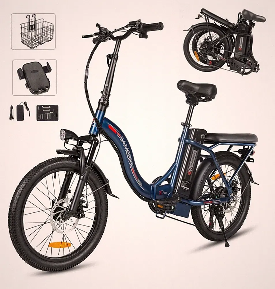 20Zoll Elektrofahrrad 36V 12AH Klapprad E-Bike 250W Pedelec Fat City Bike 25KM/H