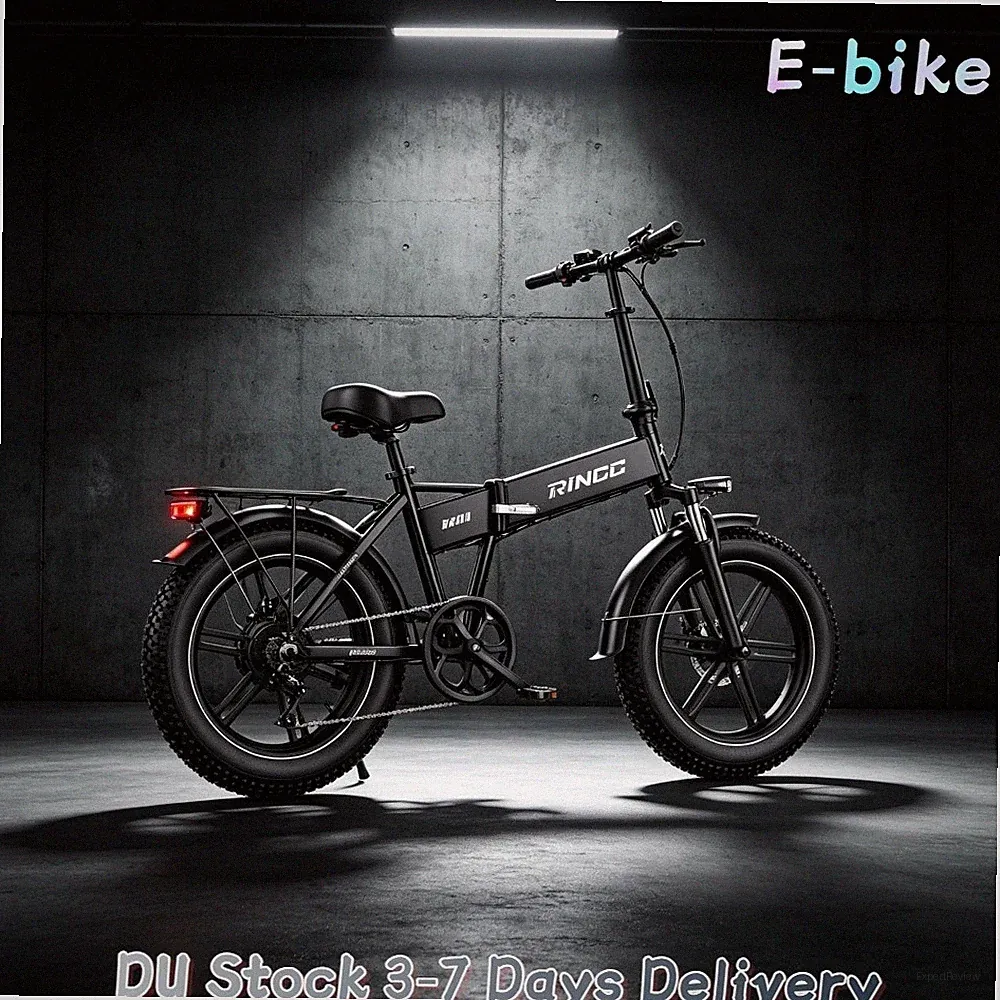 20Zoll Fat Klapprad Elektrofahrrad E-Bike 48V 15AH Shimano 7Gang LCD RINCC R200