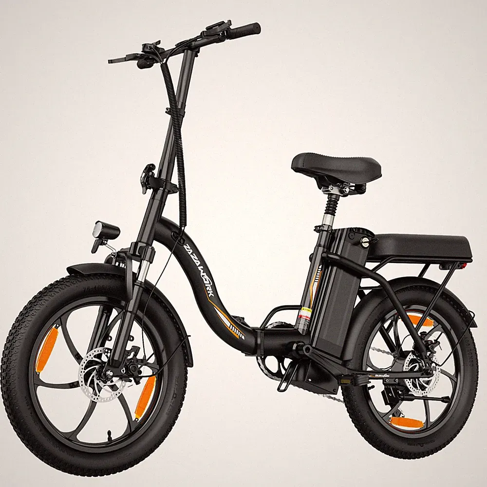250W Elektrofahrrad 48V 16AH 20" Faltbares Stadt Pendeln Fatbike E-Bike Klapprad