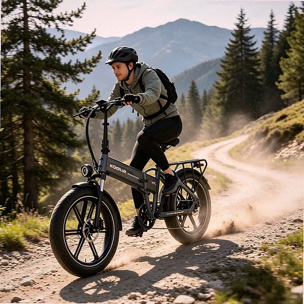 250W Elektrofahrrad Klapprad 48V 13Ah 20" City E-Bike E-Mountainbike mit APP/NFC