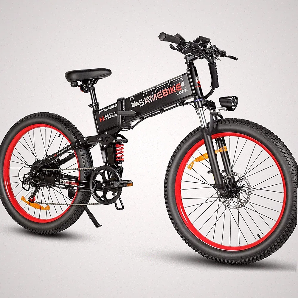 26'' Elektrofahrrad 48V Klapprad City E-Bike 15Ah Pedelec 7-Gänge E-Bike 25km/h