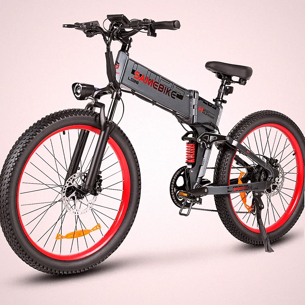 26" Klapprad City E-Bike 48V/15Ah Elektrofahrrad Cityräder 100km Pedelec E-Bike