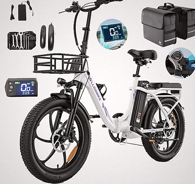 ALLGOBIKE AC20 Klapprad Elektrofahrrad 48V 20AH City E-Bike 20Zoll Coummute Bike