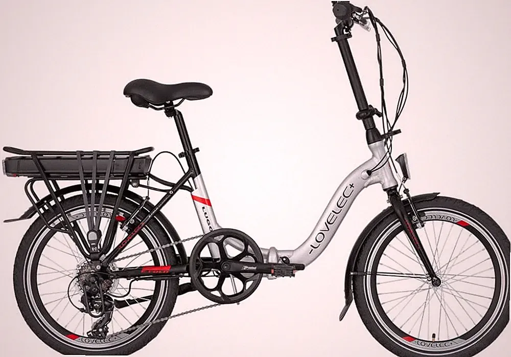B-Ware LOVELEC Lugo Klapp E-Bike 10Ah Akku Klappfahrrad Klapprad Campingrad