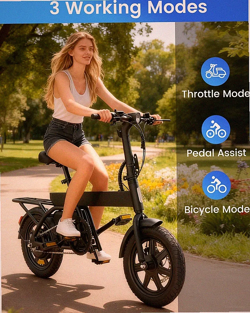 B20MINI E-Bike 36V 7.8AH City ebike Klappbares 14 Zoll Pendler-Elektrofahrrad