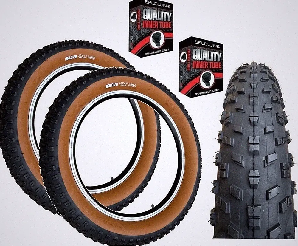 Baldys Jumbo 20 x 4,00 BRAUNWAND Fat E-Bike Ready Faltreifen Schläuche