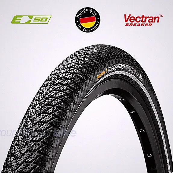 CONTINENTAL TOP CONTACT WINTER II PREMIUM 26" FALT REIFEN 2.2" E-BIKE 55-559 MTB