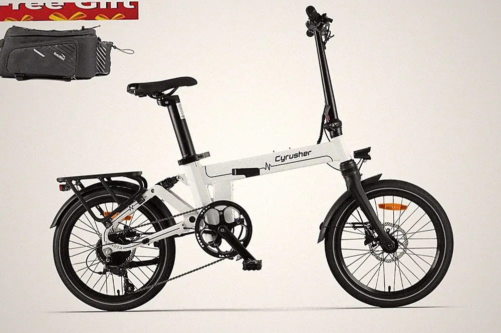 Cyrusher Elektrofahrrad 20''Klappbar e-bike 25km/h 48V10Ah City E-fahrrad Sonder