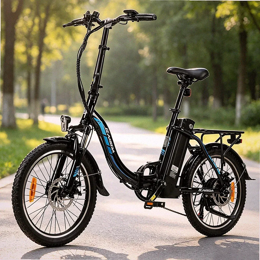 E Bike 20 Zoll 350W Klapprad Elektrofahrrad Shimano 7G E-Fahrrad Citybike-Pedele