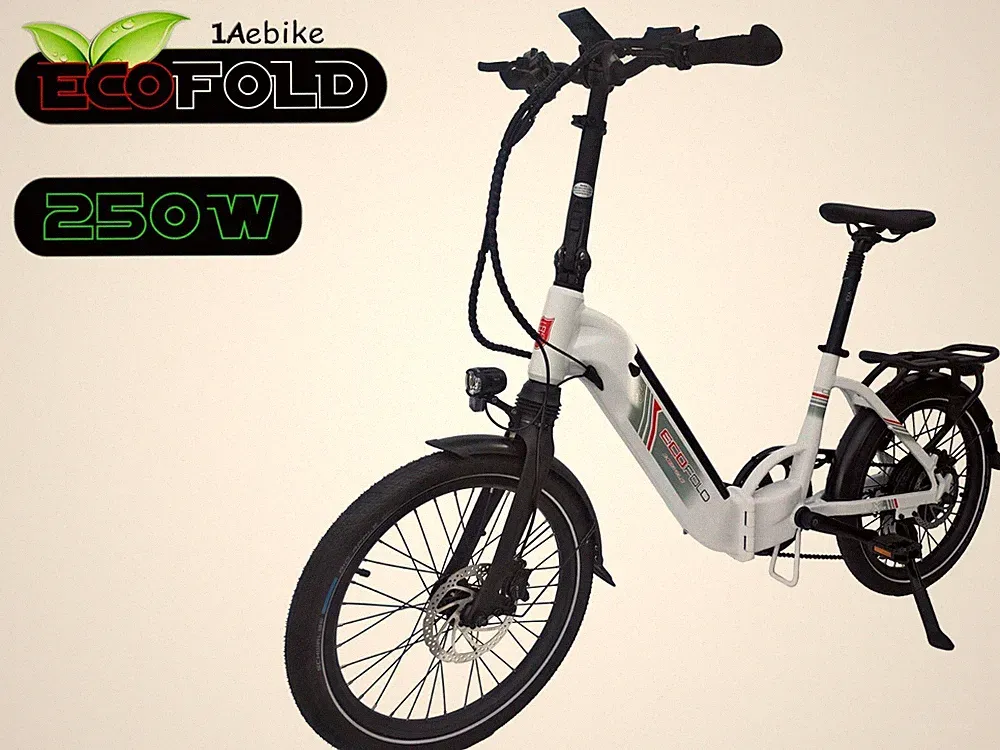 E-bike 20 Zoll Ecofold BFH 400N Shimano 7Gang Trigger klappbar Samsung Bafang