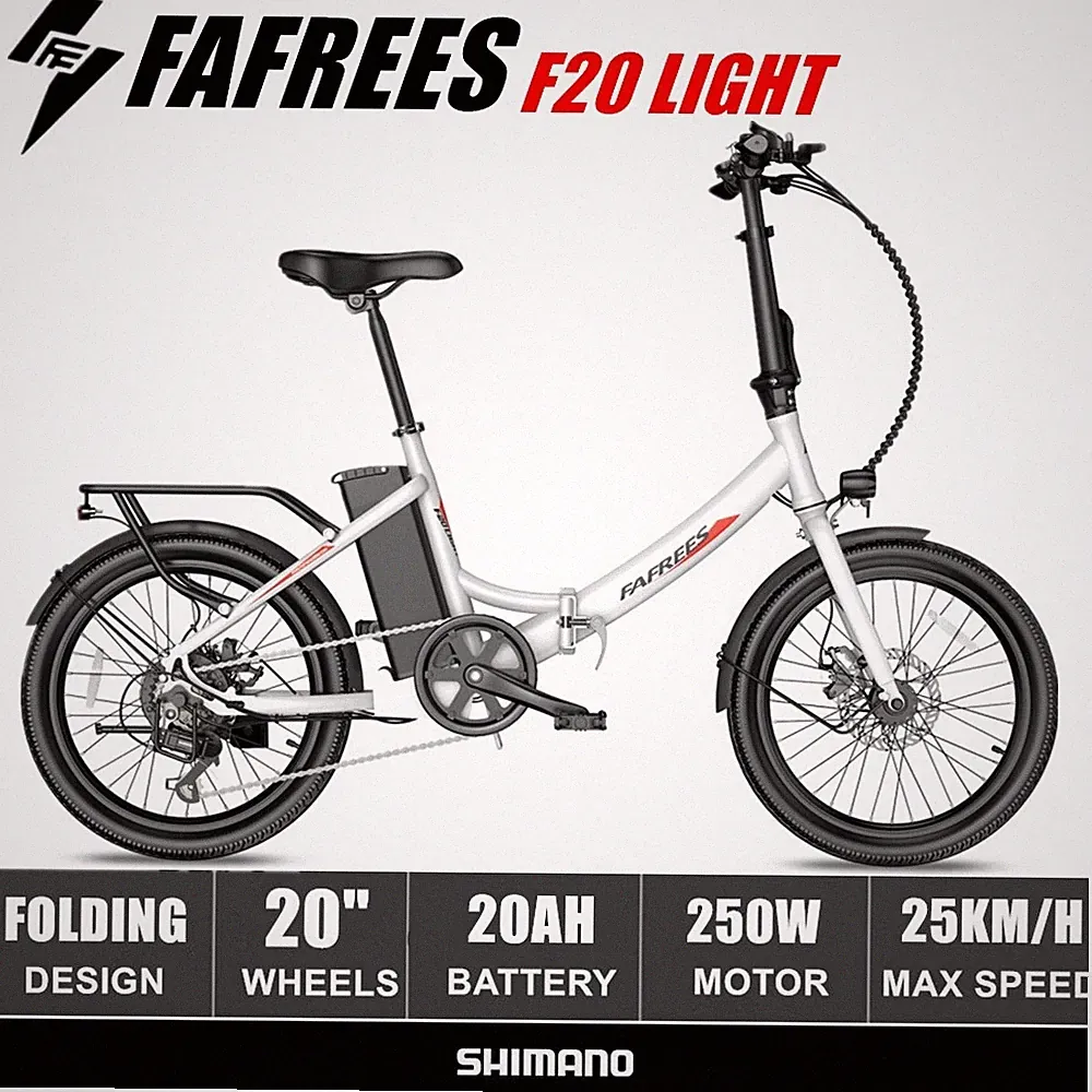 E-Bike 20 Zoll Elektrofahrrad 36V 250W Klapprad Herren/Damen Pedelec e Citybike