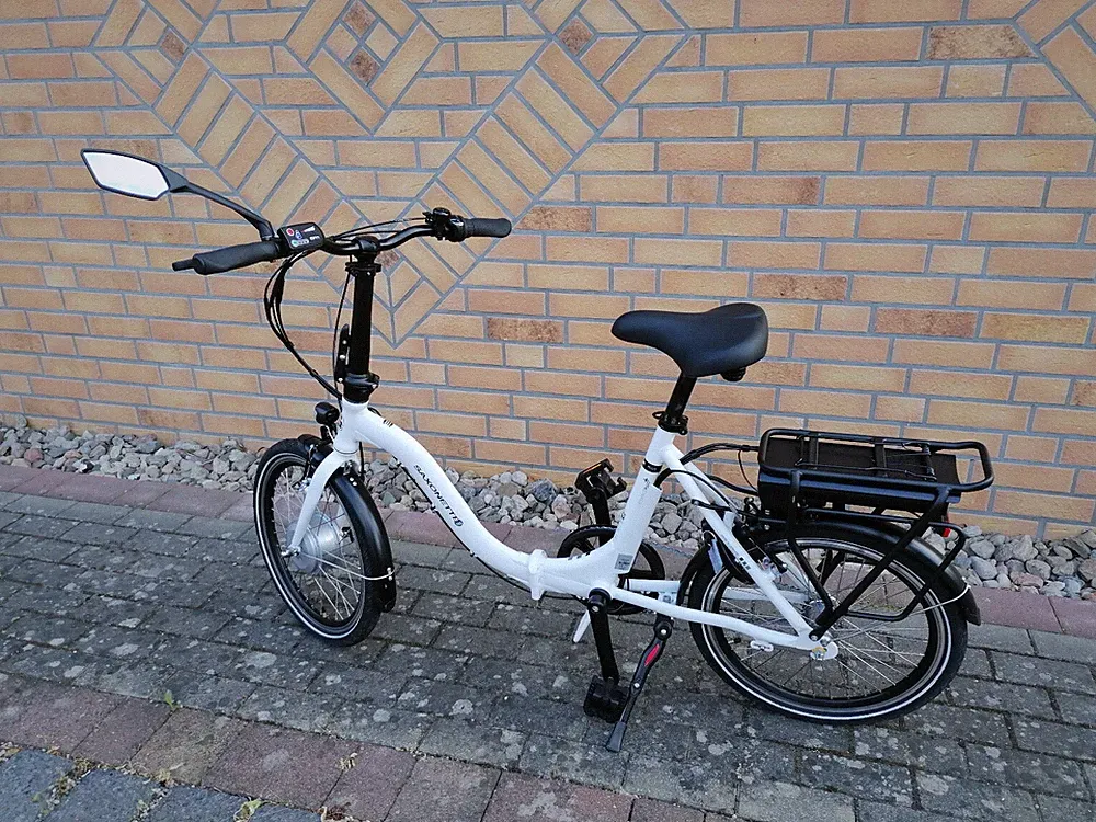 e-bike klapprad 20 zoll Zwei Fahrräder Marke ,,Saxonette"