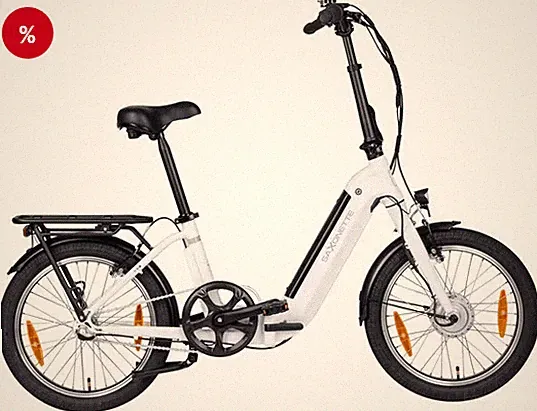 E-Bike Klapprad Saxonette* montiert und testfahrt keine 5 km