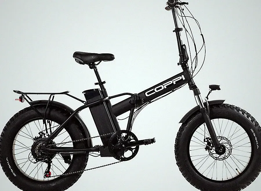 Elektro Faltrad 20" Fat Bike Paar Vesuv 250W E-Bike Urban