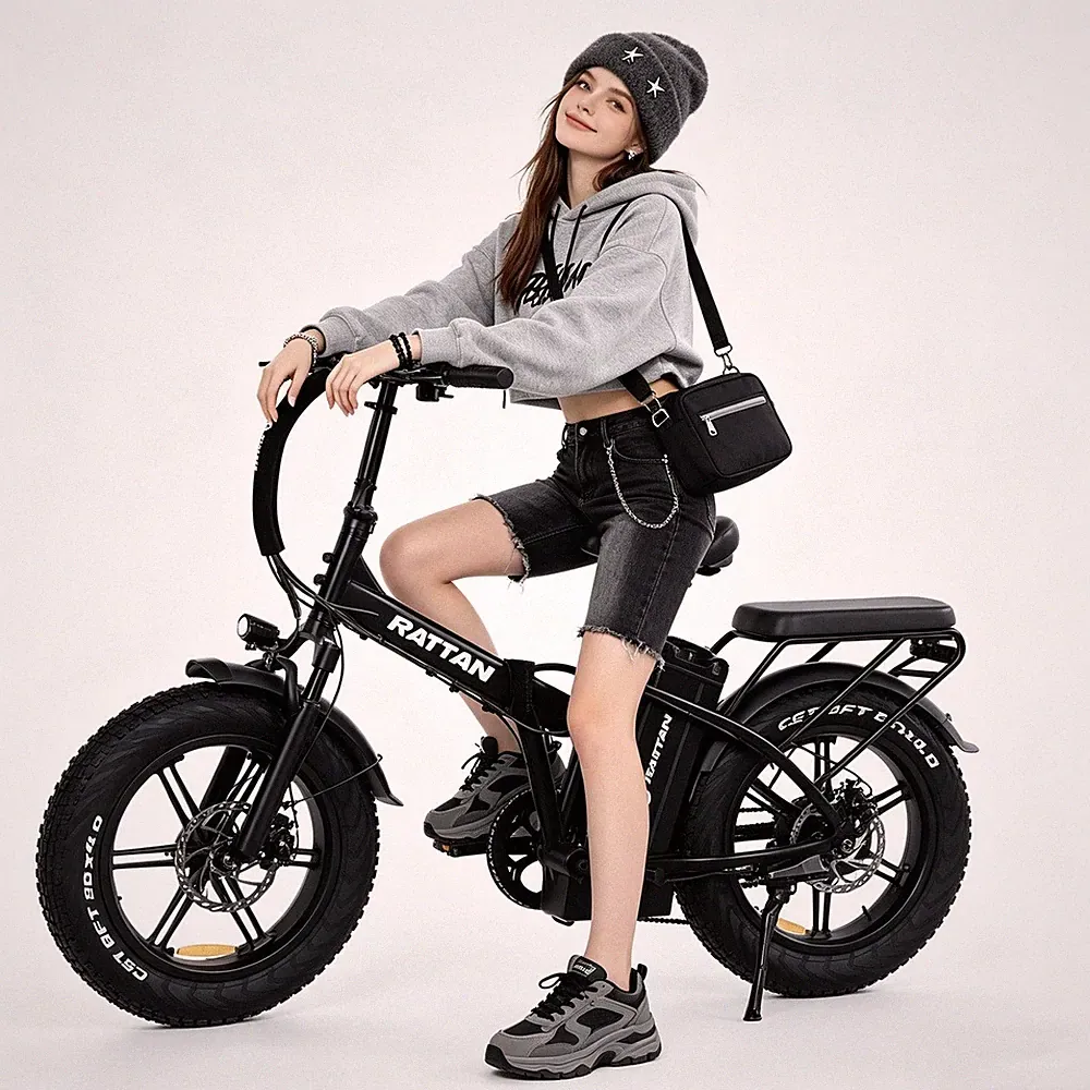 Elektrofahrrad 1800W 40,5AH 20 Zoll ebike Klapprad 4.0 Fat Tire Pedelec 7-Gang