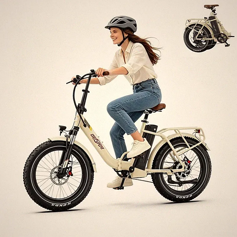 Elektrofahrrad 18Ah Klapprad 500W City E-Bike 20'' Pedelec MTB E-Bike 7 -Gänge