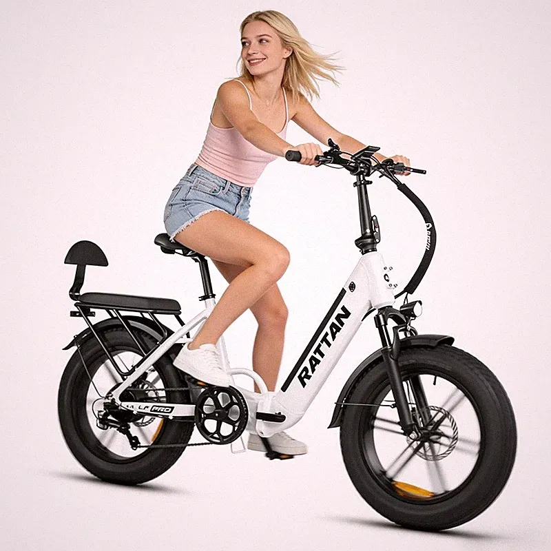 Elektrofahrrad 20" City E-Bike Pedelec E-Bike 120 Nm Klapprad Cityräder 48V 18Ah