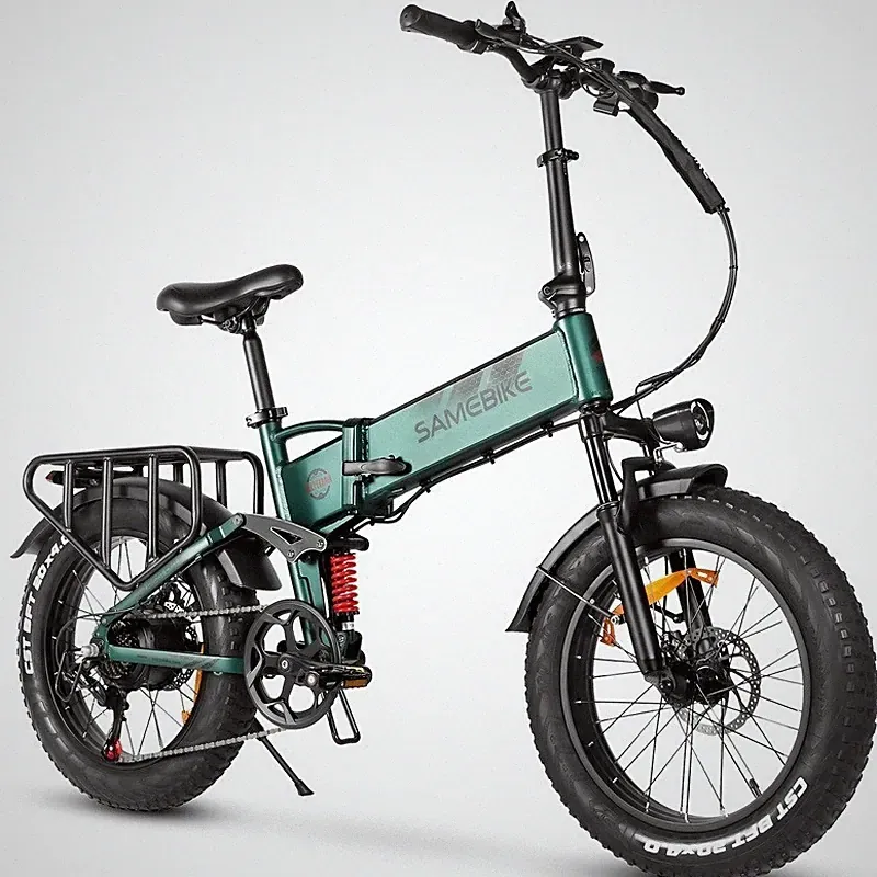 Elektrofahrrad 20'' Fat Tire City E-Bike 250W 48V 15Ah Pedelec Klapprad 7-Gänge