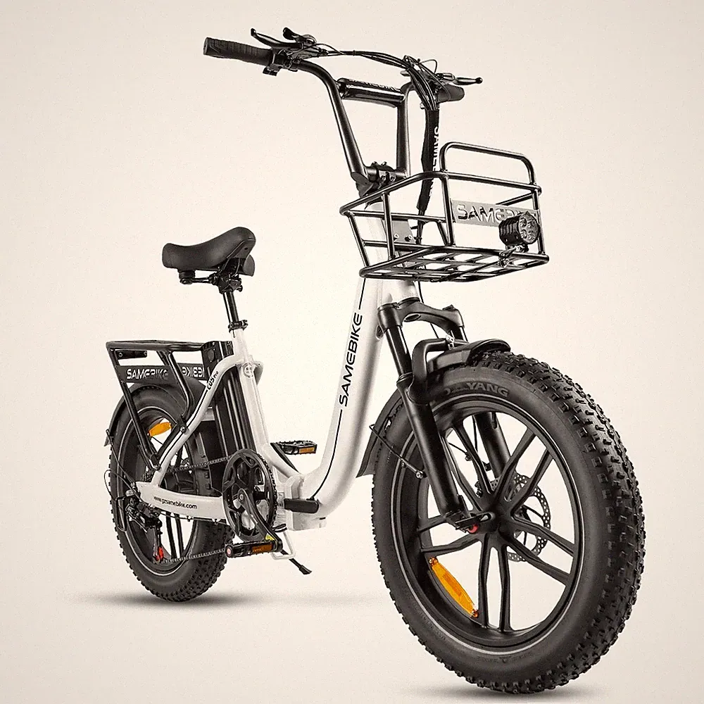 Elektrofahrrad 20 '' Fat Tire City E-Bike 500W 13Ah Pedelec Klapprad 7-Gänge