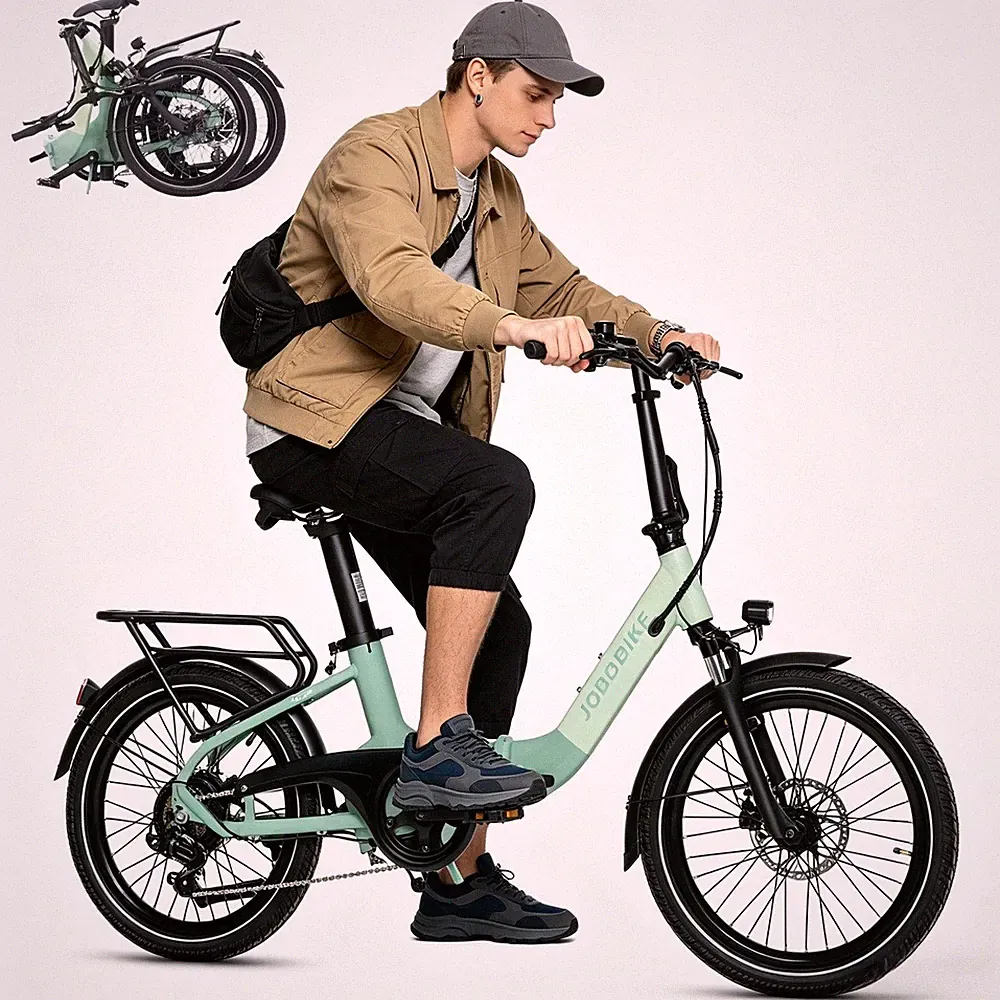ELEKTROFAHRRAD 20'' KLAPPRAD ACEPRO 100KM CITY E-BIKE 10AH HYDR. BREMSE 7-GÄNGE